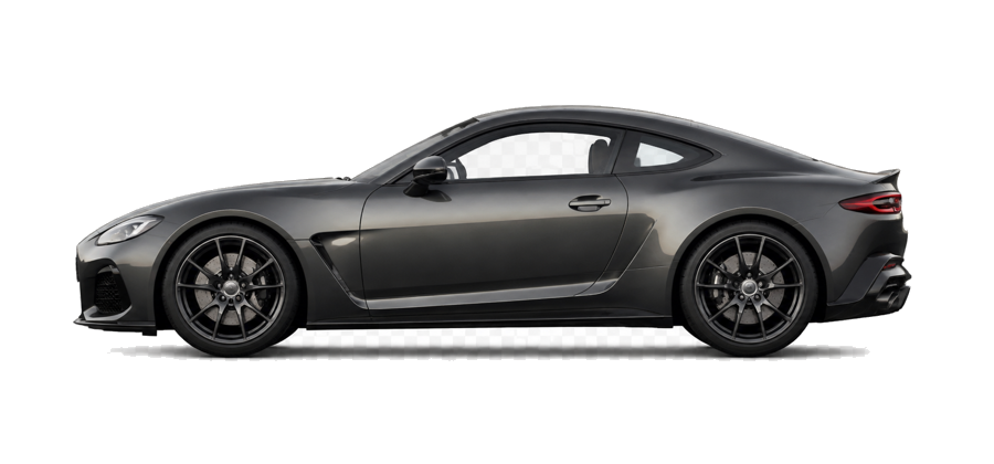 Graphite sports coupe
